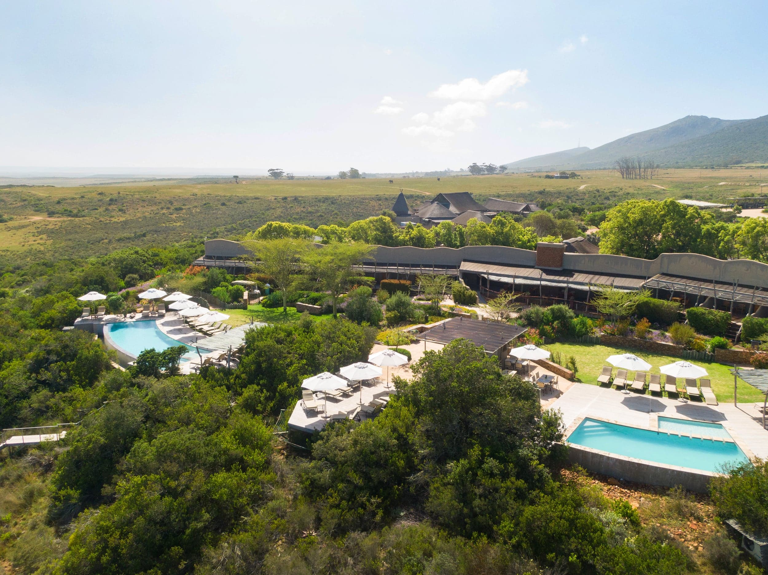 Family enjoying a safari game drive at Garden Route Game Lodge
