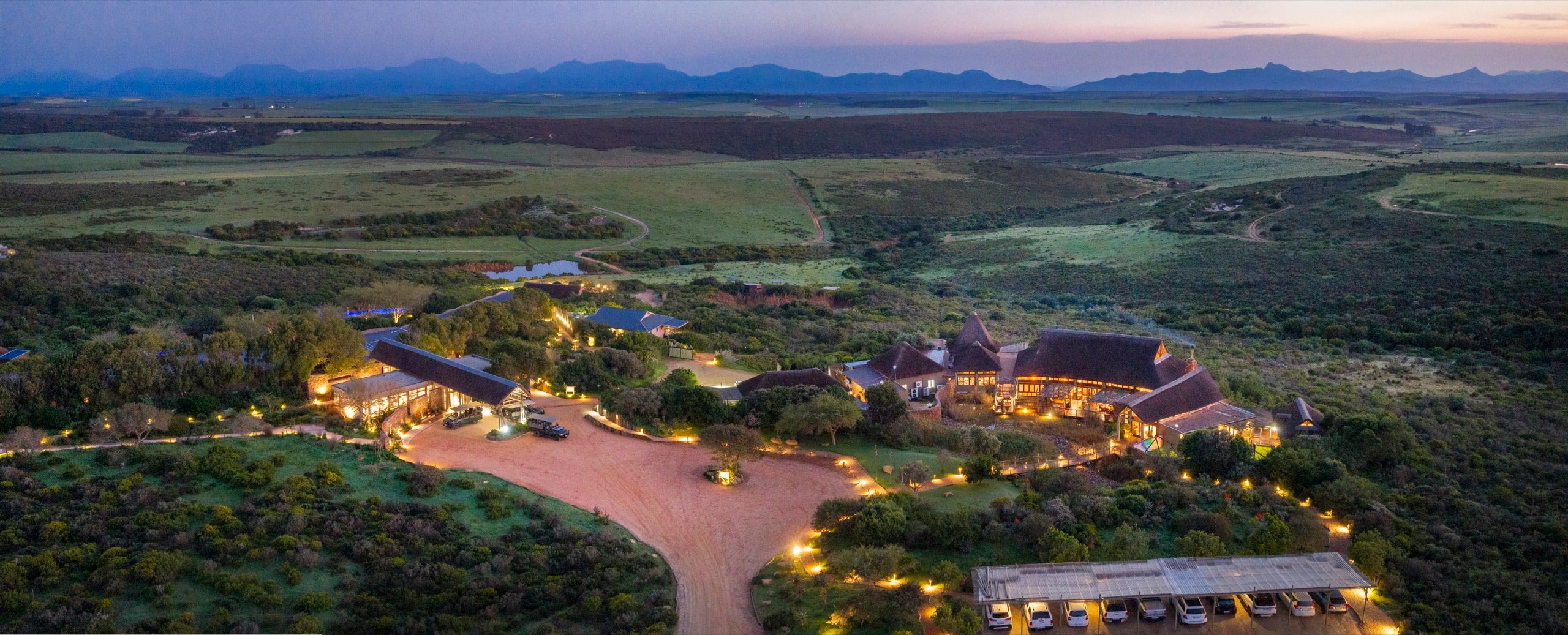 Garden Route Game Lodge accommodation overlooking the valley