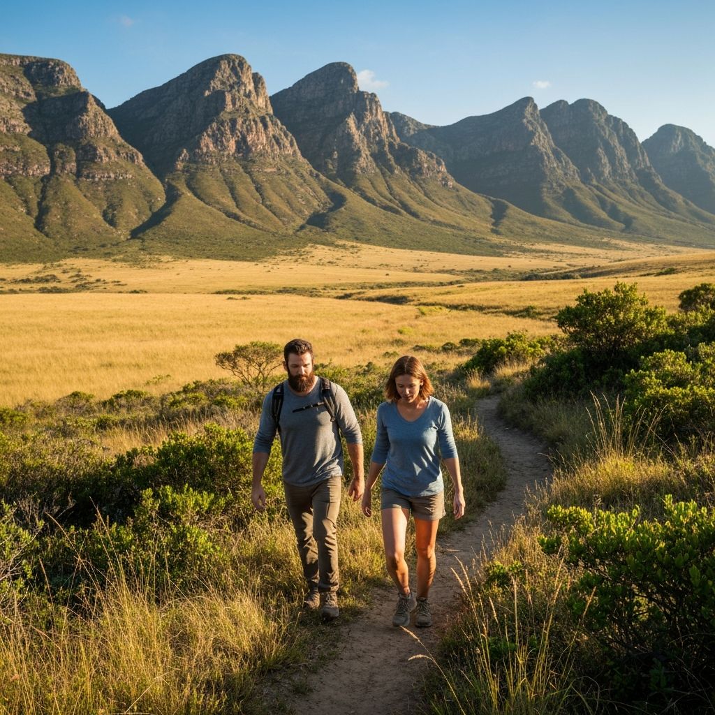 Hiking trails at Garden Route Game Lodge